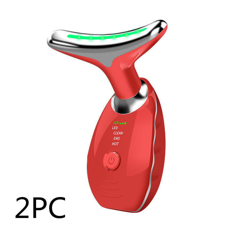 LED Neck & Face Lift: Anti-Wrinkle Massager