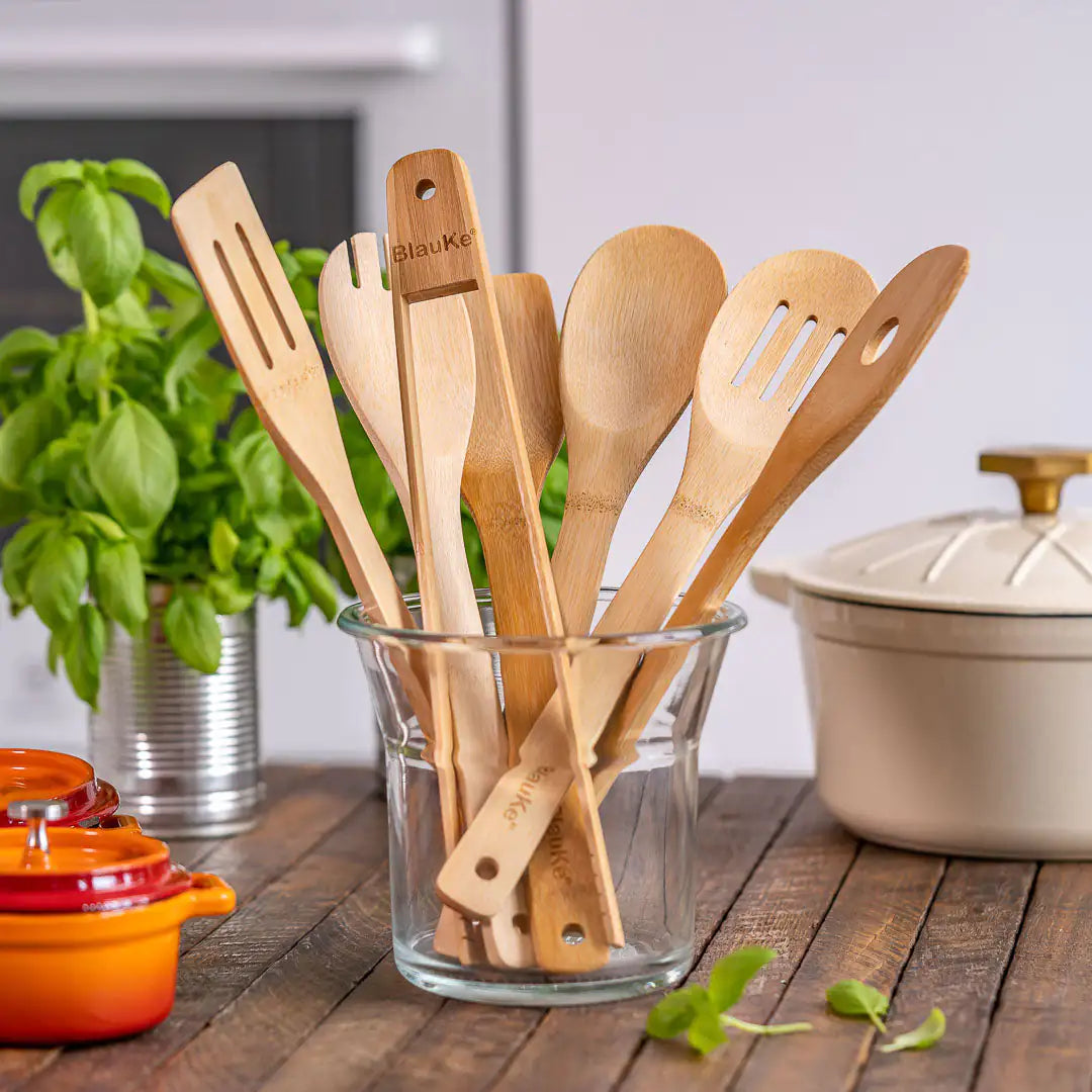 Wooden Spoons for Cooking 7-Pack